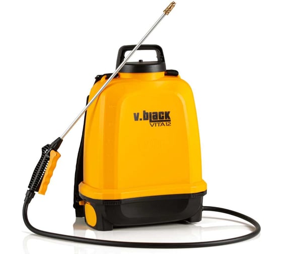 Аккумуляторный ранцевый опрыскиватель Volpi originale v.black vita 12 23VBE12