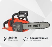 Цепная аккумуляторная пила PATRIOT СS 302 2х21 В UES 250205021