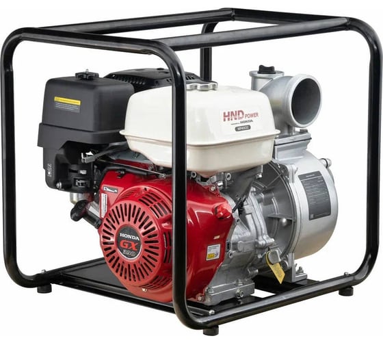 Бензиновая мотопомпа HND WP 40X3C с двигателем Honda WP40X3C 1