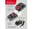 Аккумуляторная цепная пила Forsage 2 аккумулятора li-ion 20 В, 2.0 Ач F-WT02F1230(56462) 8