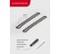 Аккумуляторная цепная пила Forsage 2 аккумулятора li-ion 20 В, 2.0 Ач F-WT02F1230(56462) 9