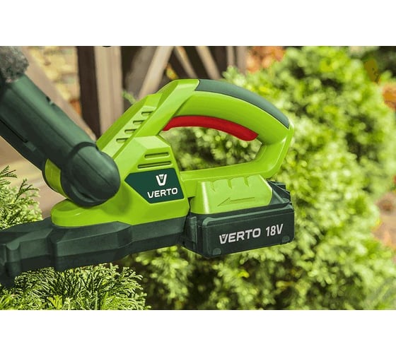 Аккумуляторные ножницы для живой изгороди VERTO Li-Ion 18В 52G568