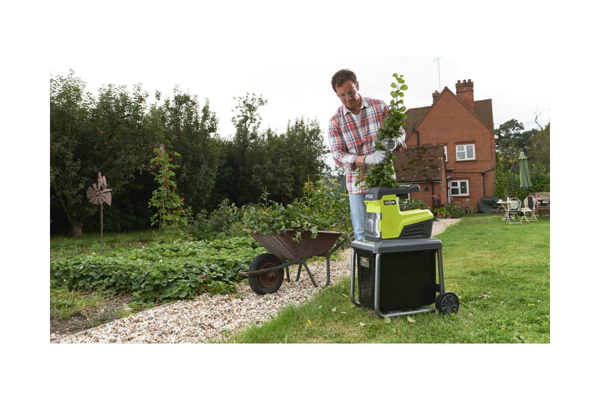 Садовый измельчитель Ryobi RSH3045U 5133004335 - выгодная цена, отзывы ...