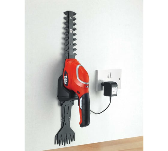 Аккумуляторный кусторез Black+Decker GSL700KIT