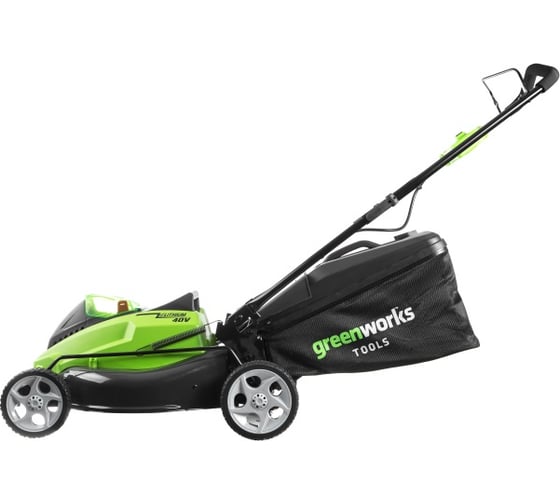 Аккумуляторная газонокосилка GreenWorks G40LM45K4 40V 2500107VB/UB