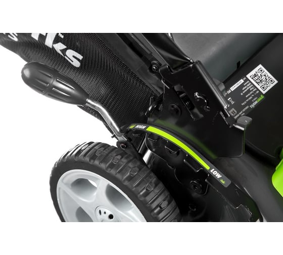 Аккумуляторная газонокосилка GreenWorks G40LM45K4 40V 2500107VB/UB