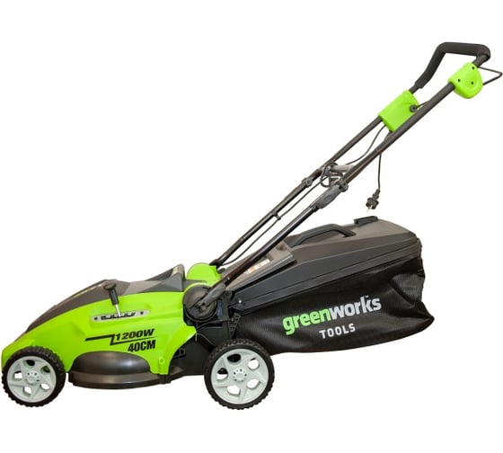 Электрическая газонокосилка GreenWorks GLM1240 25147