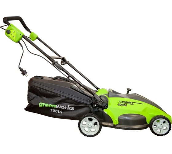 Электрическая газонокосилка GreenWorks GLM1240 25147