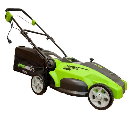Электрическая газонокосилка GreenWorks GLM1240 25147