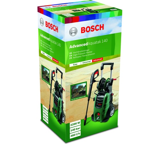 Очиститель высокого давления Bosch AdvancedAquatak 140 0.600.8A7.D00