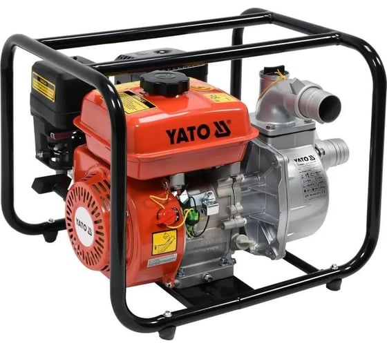 Мотопомпа YATO 2 дюйма 5.9 л.с 36 м³/ч YT-85401 1