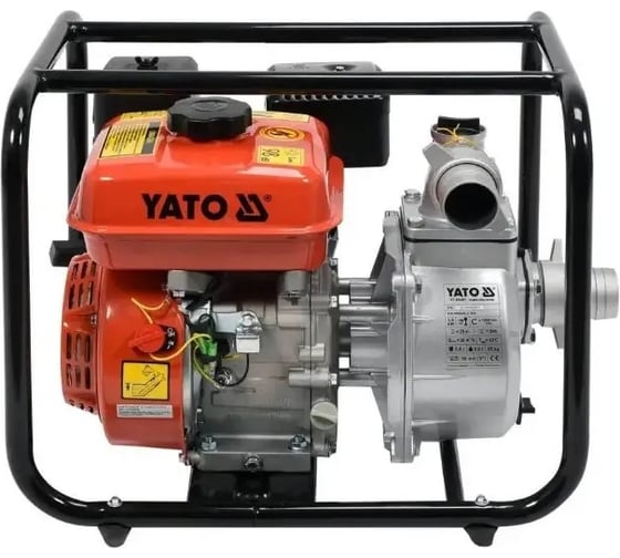 Мотопомпа YATO 2 дюйма 5.9 л.с 36 м³/ч YT-85401