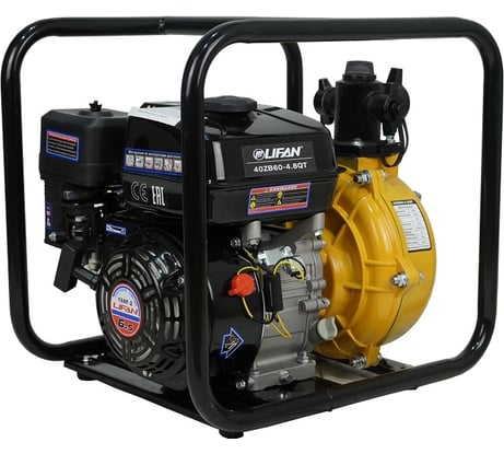 Противопожарная мотопомпа LIFAN 40ZB60-4,8QT 00-00002778
