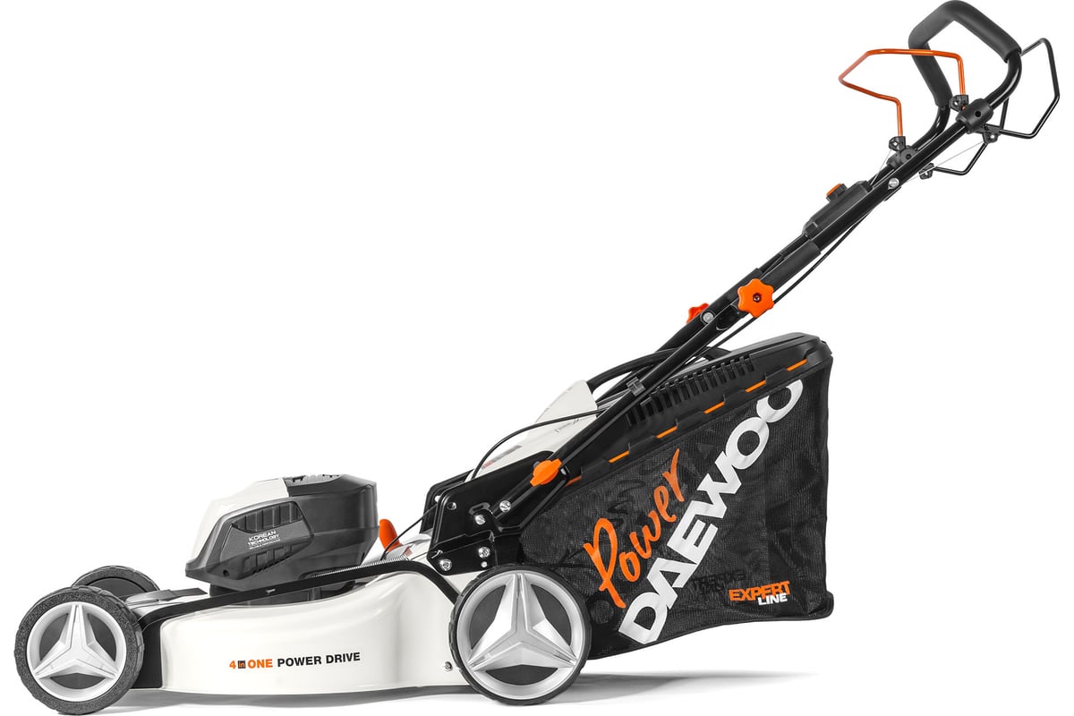 Аккумуляторная самоходная газонокосилка DAEWOO dlm 5040li-s без акб и ...