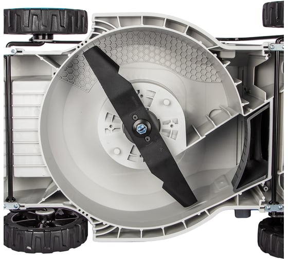 Аккумуляторная газонокосилка DDE BlueTech LMB 3340 (ширина 33 см, высота 25 - 70 мм, сборник, без ЗУ и АКБ) 909-280