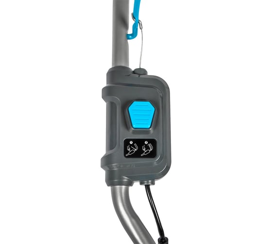 Аккумуляторная газонокосилка DDE BlueTech LMB 3840 ширина 38 см, высота 25 - 75 мм, сборник, без ЗУ и АКБ 909-297