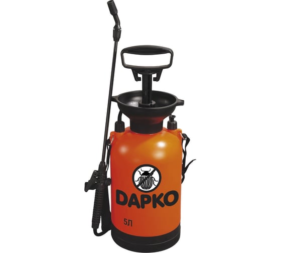 Садовый опрыскиватель DAPKO 5л. широкая горловина, устойчивая платформа 4100002325
