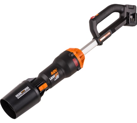 Аккумуляторная воздуходувка WORX бесщеточная, 40В, без АКБ и ЗУ WG585E.9
