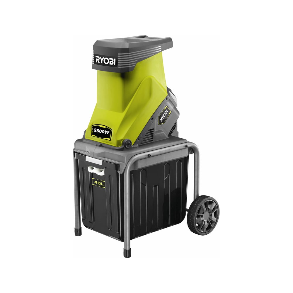 Электрический садовый измельчитель Ryobi RSH2545B 5133002512 - выгодная  цена, отзывы, характеристики, 1 видео, фото - купить в Москве и РФ