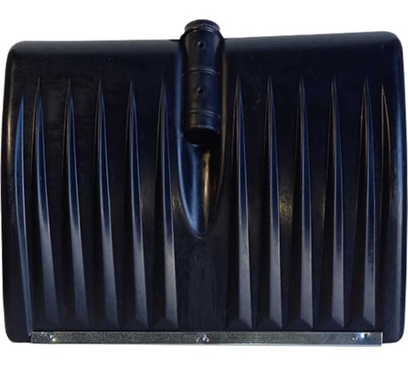 Пластиковая лопата ООО Агростройлидер №2 495x390мм с оцинкованной планкой без черенка СНЕГ-01.02