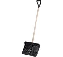 Лопата CYCLE Крепыш 465x340мм с оцинкованной планкой деревянный черенок в сборе черный 14747 29322818