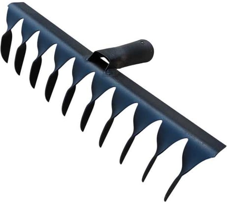 Витые грабли ООО ПК Тандем-АГРО ГВ-10 без черенка, лист 2.0 мм 4670016431325