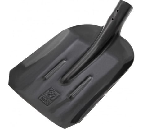 Совковая лопата Berhau 290x235, рельсовая сталь, с ребрами жесткости, без черенка 101882