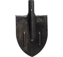 Штыковая лопата штыковая Berhau 275x210, рельсовая сталь, с ребрами жесткости, без черенка 101883