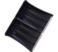 Пластиковая лопата ООО Агростройлидер №7 500x380 мм с оцинкованной планкой без черенка СНЕГ-01.20