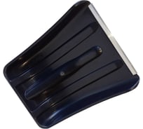 Пластиковая автомобильная лопата ООО Агростройлидер 240x300 мм с оцинкованной планкой без черенка СНЕГ-01.28