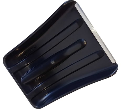 Пластиковая автомобильная лопата ООО Агростройлидер 240x300 мм с оцинкованной планкой без черенка СНЕГ-01.28