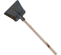 Лопата ООО Агростройлидер стальная 380x380мм без планки с деревянным черенком 1200мм в сборе СНЕГ-03.21.2