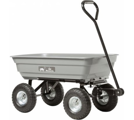 Тележка Haemmerlin 4x4 garden trolley полипропиленовый кузов, пневмо колеса 320062001