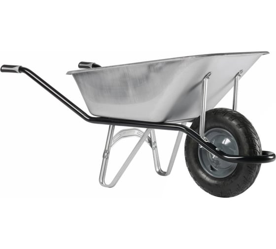 Одноколесная тачка Haemmerlin cargo excellium renovation mg gf (108g) 120 л оцинкованный кузов, пневмо колесо-втулка 305402005