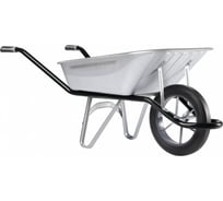 Одноколесная тачка Haemmerlin cargo excellium 100 л mg p (4051) оцинкованный кузов, монолитное колесо-втулка 301313210