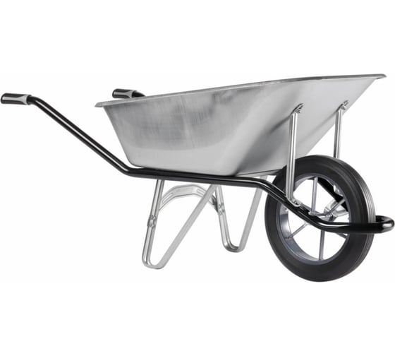 Одноколесная тачка Haemmerlin cargo excellium renovation mg gf (108g) 120 л оцинкованный кузов, монолитное колесо-втулка 305402105