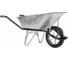 Одноколесная тачка Haemmerlin cargo excellium renovation mg gf (108g) 120 л оцинкованный кузов, монолитное колесо-втулка 305402105 1