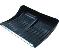 Снеговая лопата ЛЕТО пэт 495x400 мм d32мм оцинк.планка черная №1 без черенка 24750