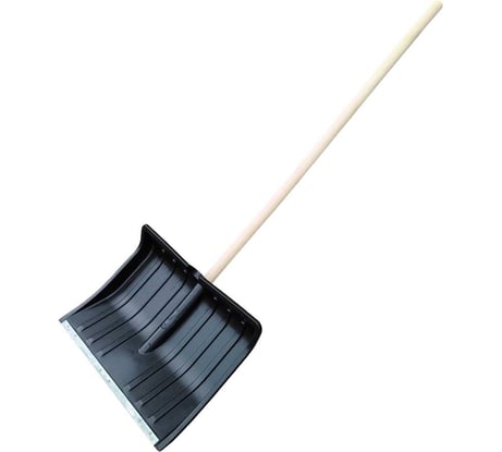 Лопата №3 ООО ПК Тандем-АГРО 500x390 мм, с оцинкованной планкой, d=32 мм, с деревянным черенком 1200 мм высшего сорта 4670016432643