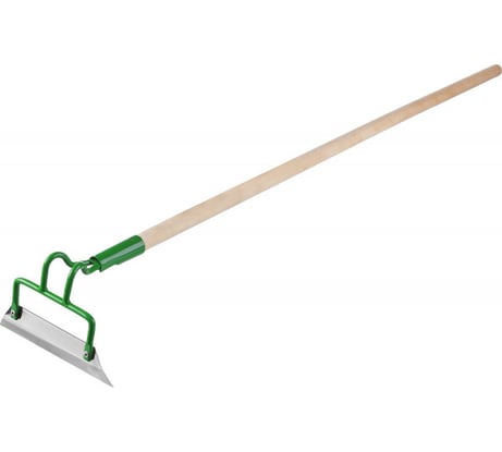 Мотыга из нержавеющей стали РОСТОК с черенком, 200х50x1290 мм 421574