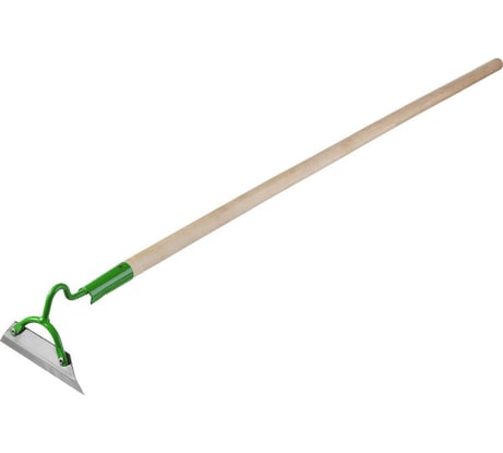 Мотыга из нержавеющей стали РОСТОК с черенком, 150х50x1290 мм 421573