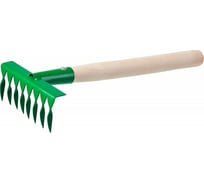 Садовые грабельки РОСТОК 8 витых зубцов, 160x62x405 мм 39613