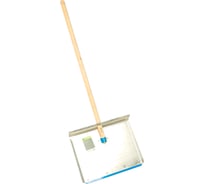 Тротуарная лопата, алюминий с черенком 500 х 400 мм СИБРТЕХ 61489