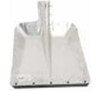 Алюминиевая лопата ООО Агростройлидер 380x380мм без планки без черенка СНЕГ-03.25