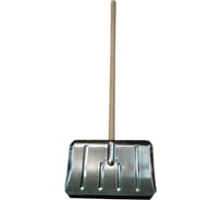 Снеговая тротуарная стальная лопата с черенком Gigant AVG-05