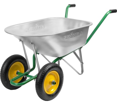 Садово-строительная тачка, 90 л, грузоподъемность 180 кг GRINDA 422397_z01