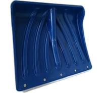 Лопата пластиковая ООО Агростройлидер "крепыш" 460x335мм цветная с оцинкованной планкой на заклепках с деревянным черенком 1200мм в сборе СНЕГ-01.38.1