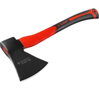 Кованый топор с двухкомпонентной стеклопластиковой рукояткой, 1,2кг ЗУБР "МАСТЕР" 2061-12