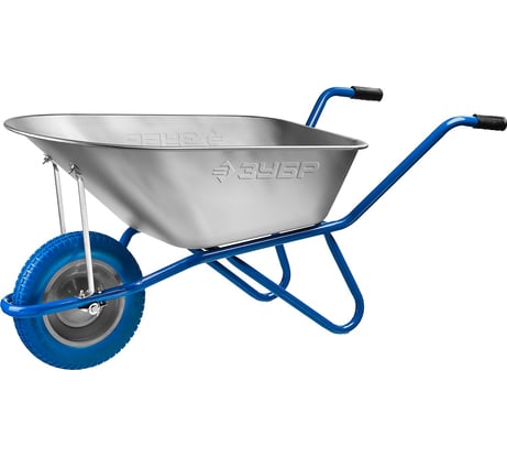 Садово-строительная тачка ЗУБР ПТ-100 90 л, грузоподъемность 180 кг 39901_z01