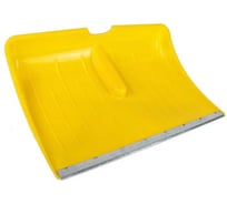 Снеговая лопата ЛЕТО п/эт. 560x400см (оцинкованная планка) цветная буран без черенка 6997